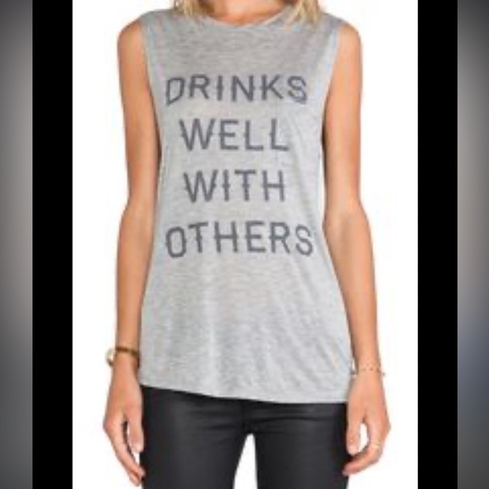 Haute Hippie Drinks Well With Others Tank